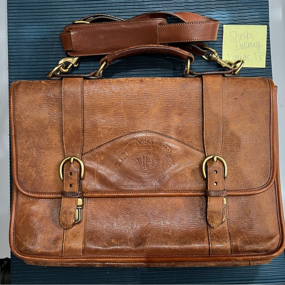 Men’s Ghurka Counselor No. 95 Vintage Briefcase